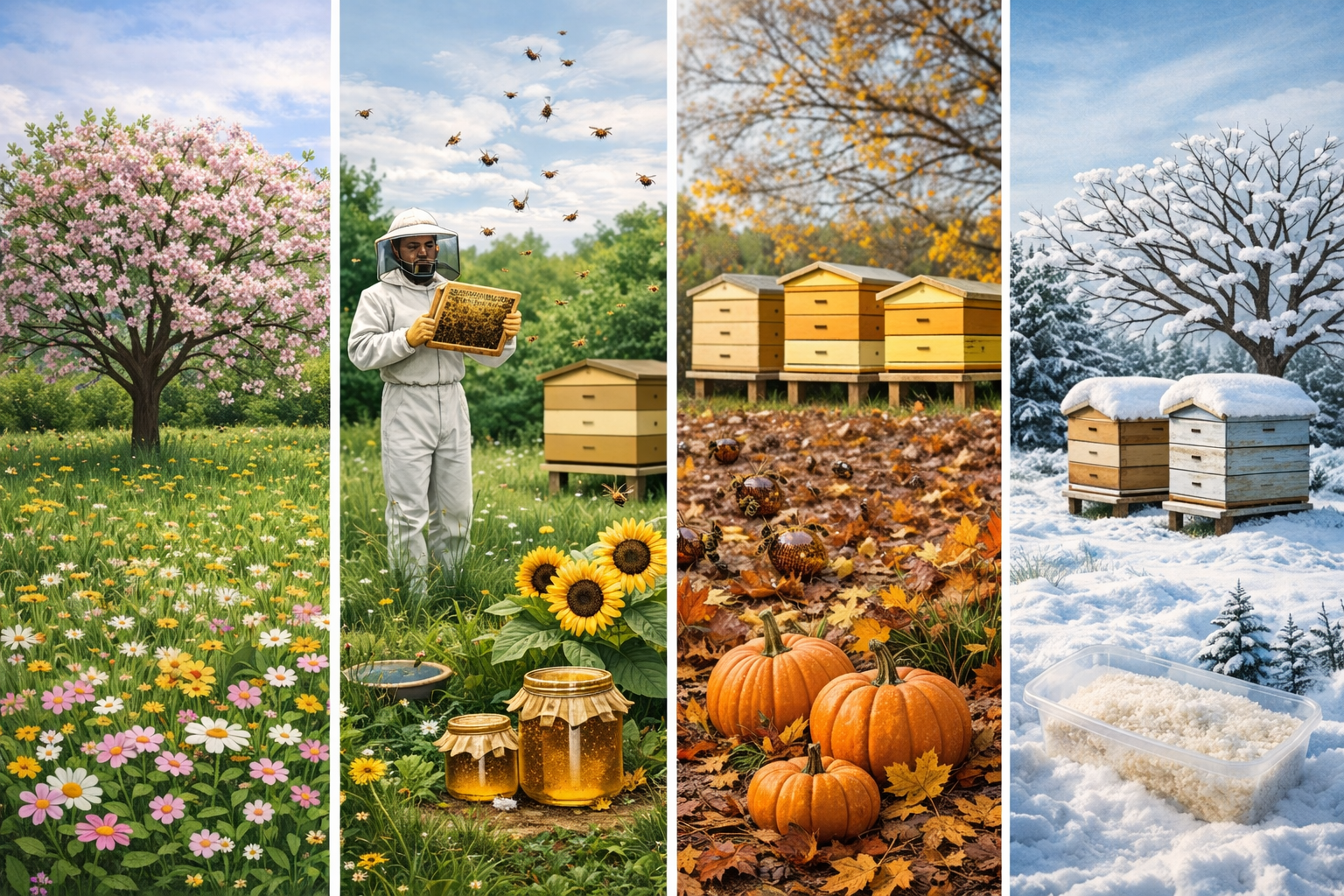  Seasonal Management of Honey bees Colonies