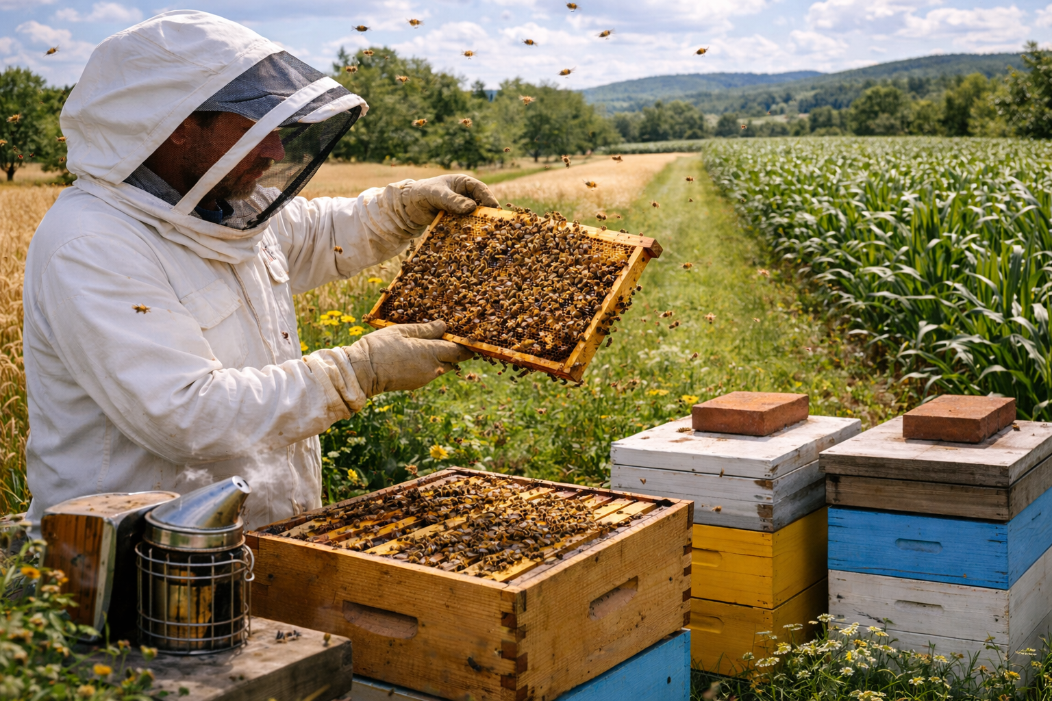 Summer Management of Honeybee Colonies: The Ultimate Guide to Healthy and Productive Hives 