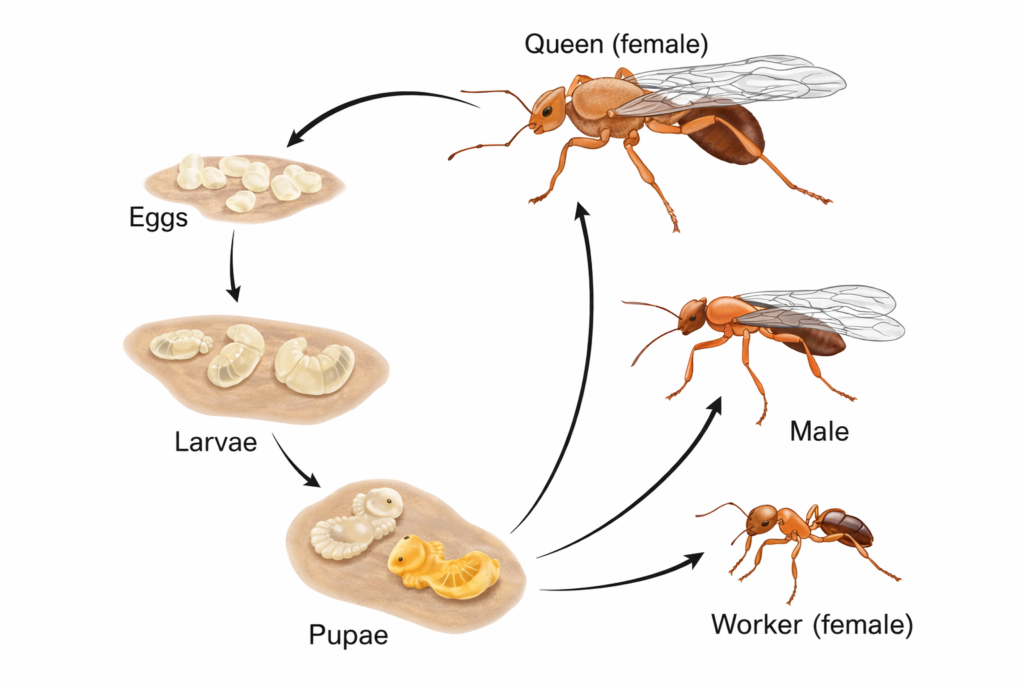 The Lifecycle of ant