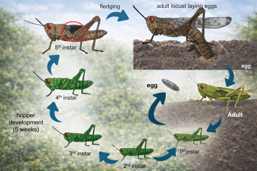 Developmental Stages: From Instar to Imago