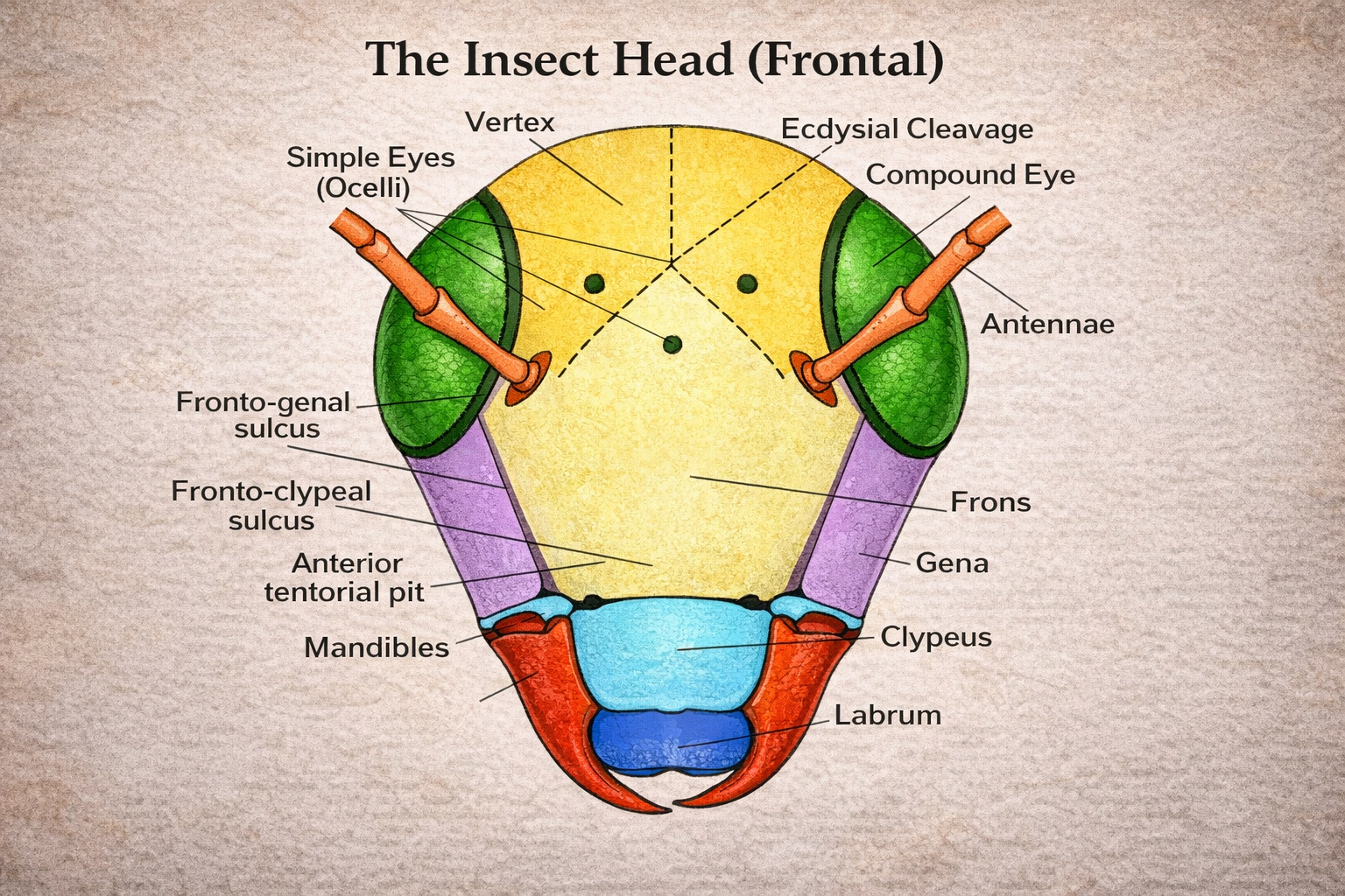 The Sensory Command Center: A Deep Dive into Insect Head Morphology