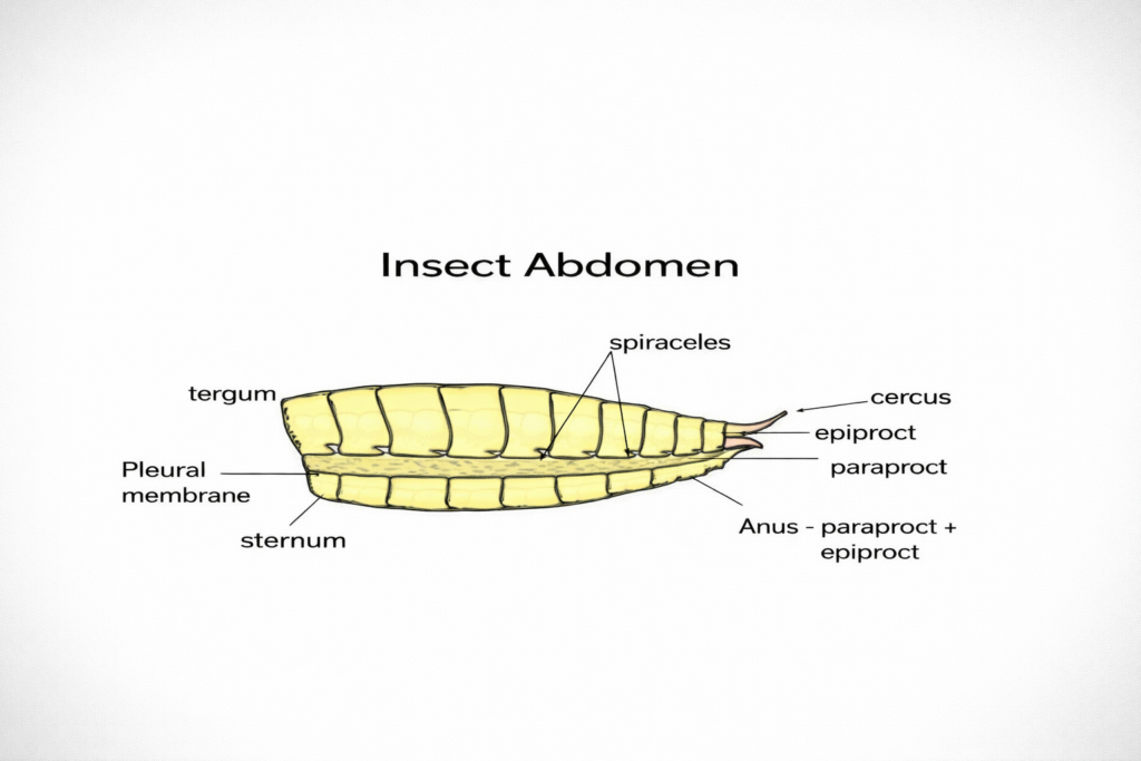 insect abdomen
