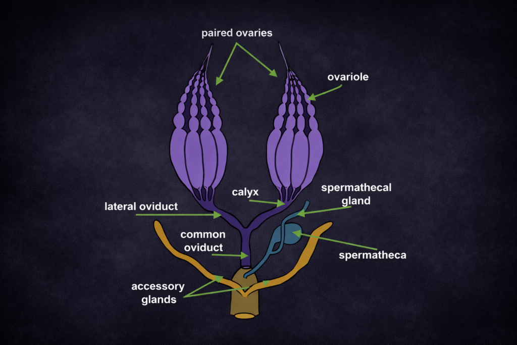 The Female Insect Reproductive System