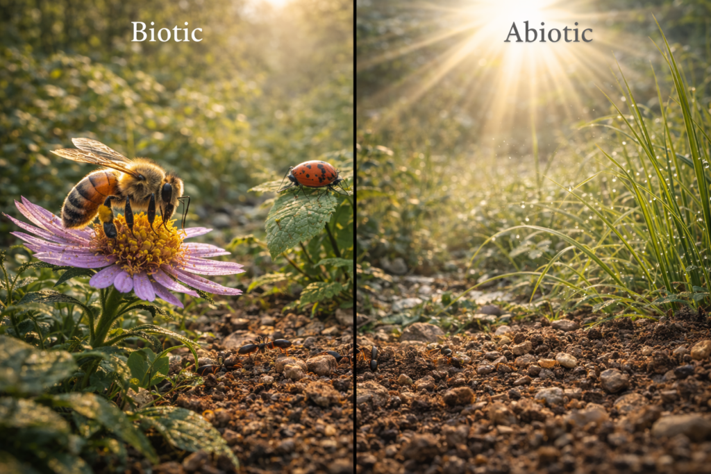 Biotic vs. Abiotic Factors