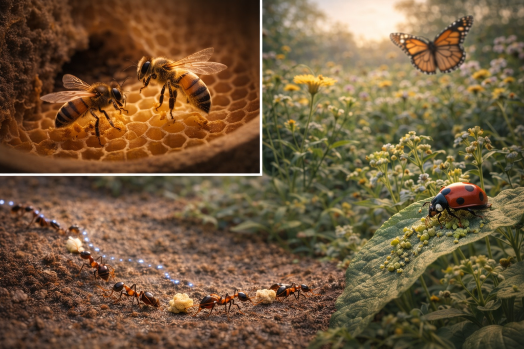 Innate vs. Learned Foundations of Insect Behavior