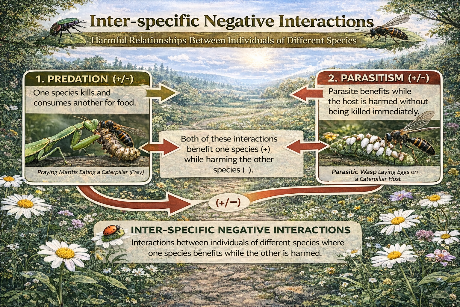 Inter-specific Negative Interactions: The Mechanisms of Ecological Conflict