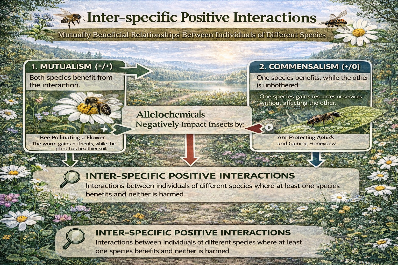 Inter-specific Positive Interactions: Synergy and Symbiosis in Insect Ecology