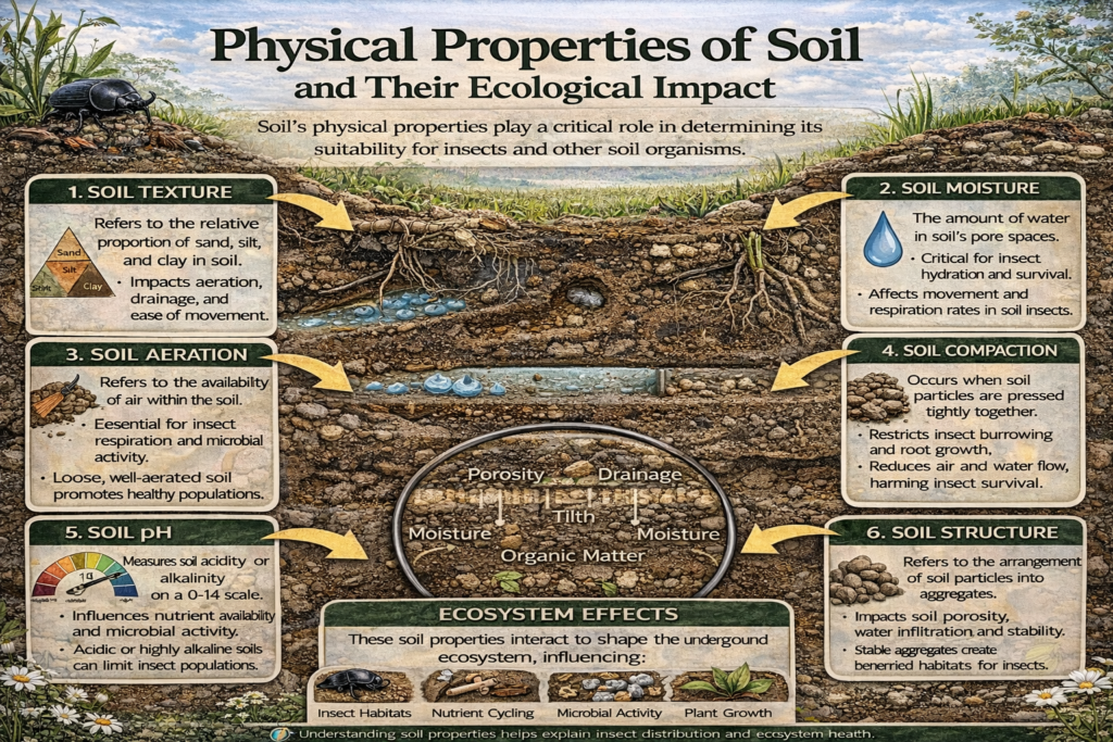 Physical Properties of Soil and Their Ecological Impact