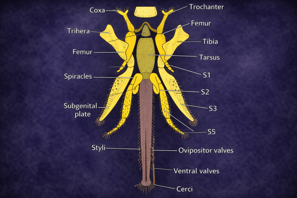Glossae, Paraglossae, and the Ligula