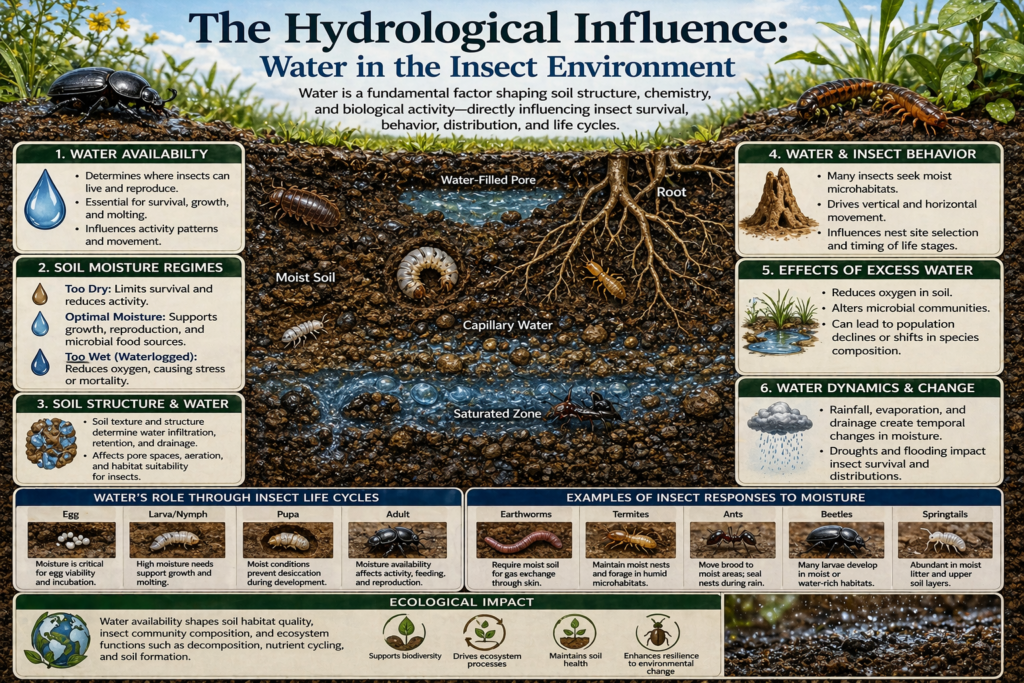 he Hydrological Influence: Defining Water in the Insect Environment