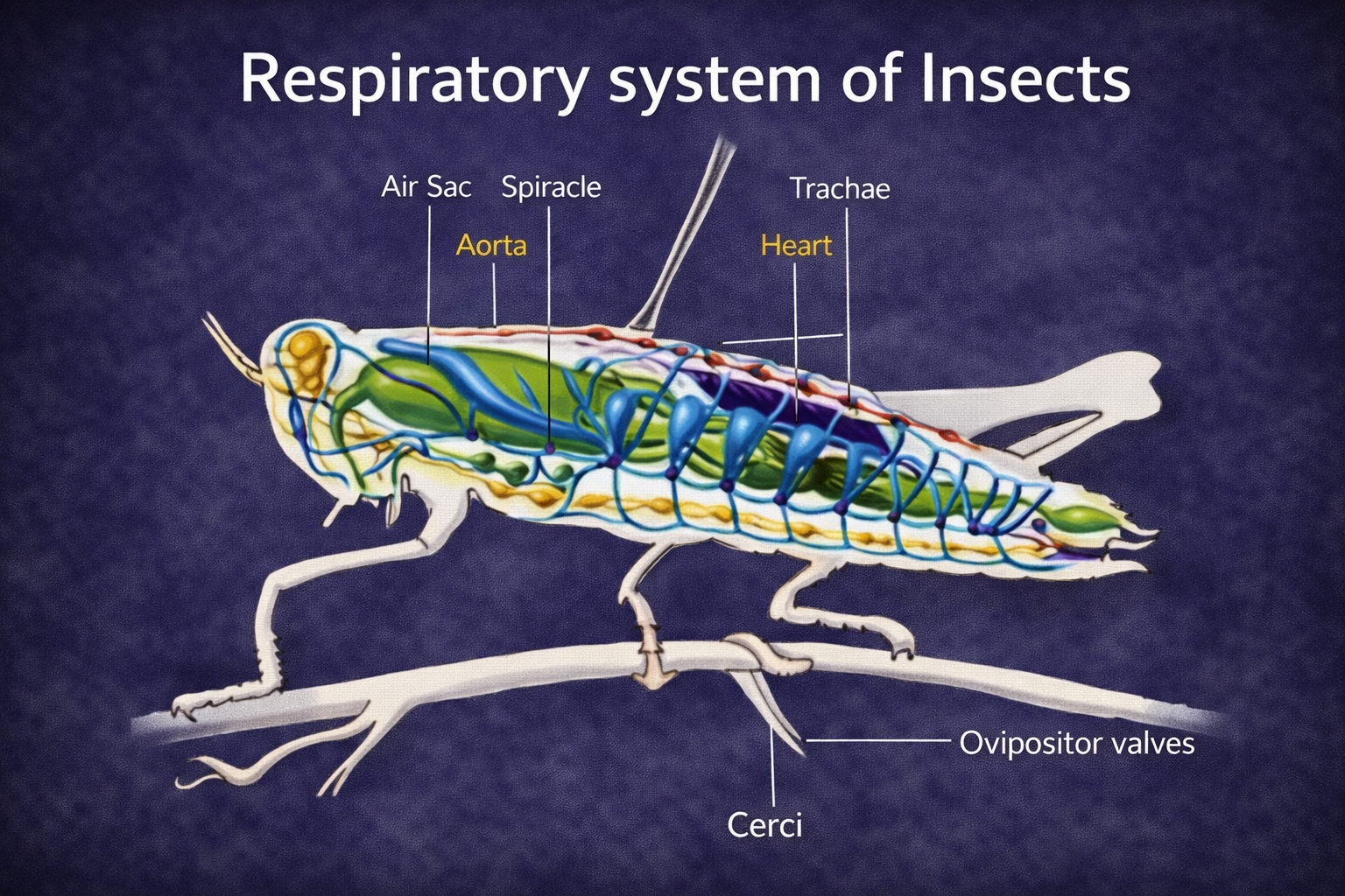 Morphology of the Respiratory System in Insects: A Masterpiece of Direct Gas Exchange