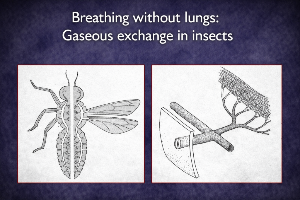 Insects Breathe Without Lungs